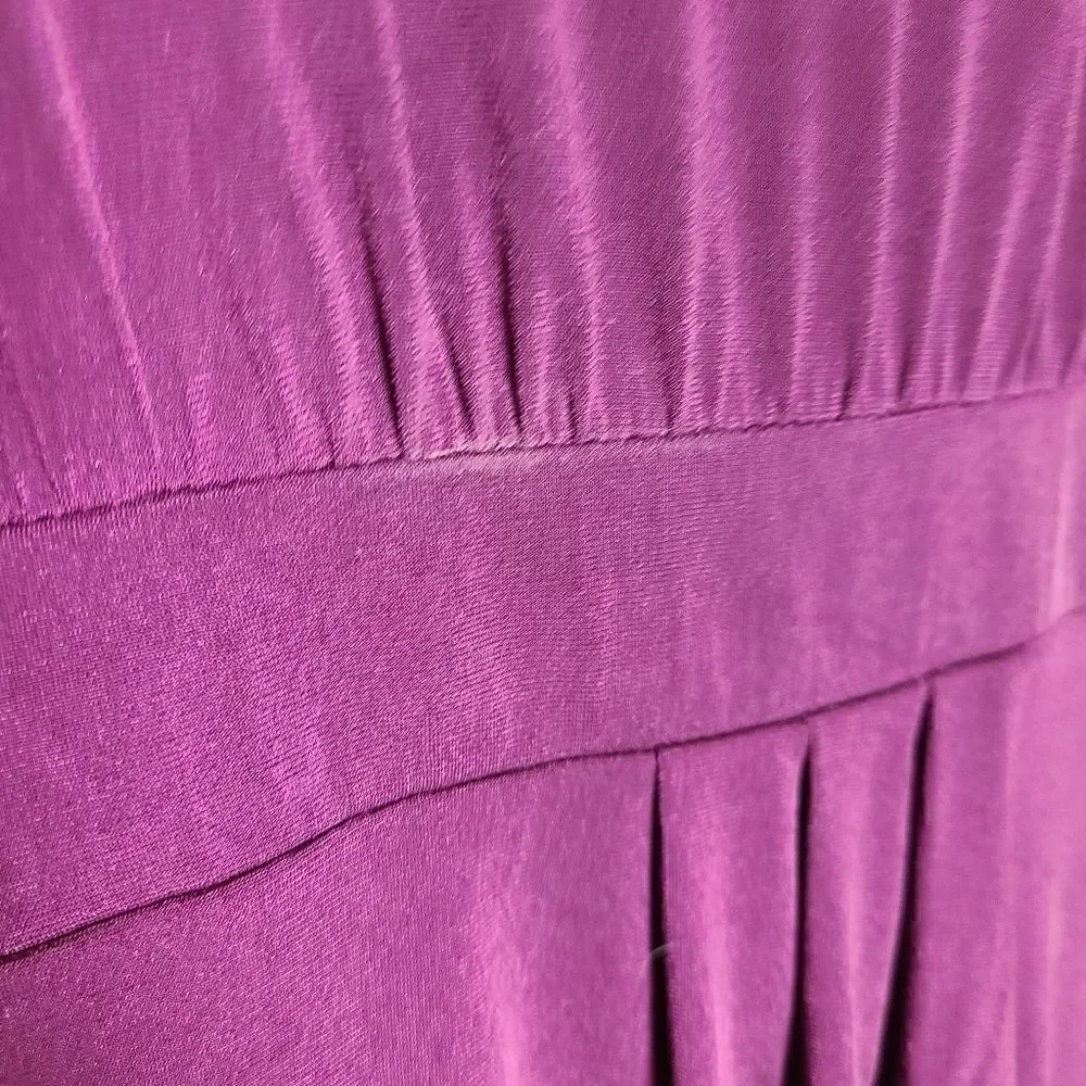 BCBGeneration Purple Long Sleeve Dress